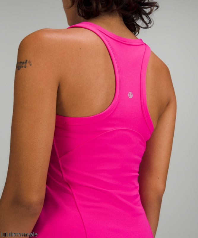 Lululemon Damen DELULU549 | Align Hüftlanges Tanktop Mit Racerback Online Nur Sonic Pink
